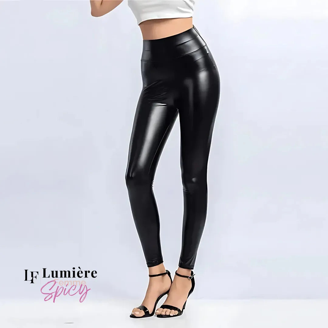 Spicy-Leggings mit Lederoptik – Kaufe 1 + 1 Gratis