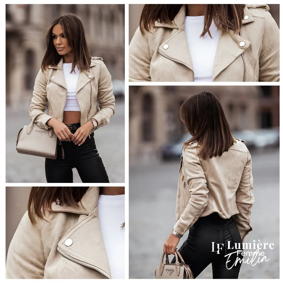 Emilia | Vintage-Lederjacke