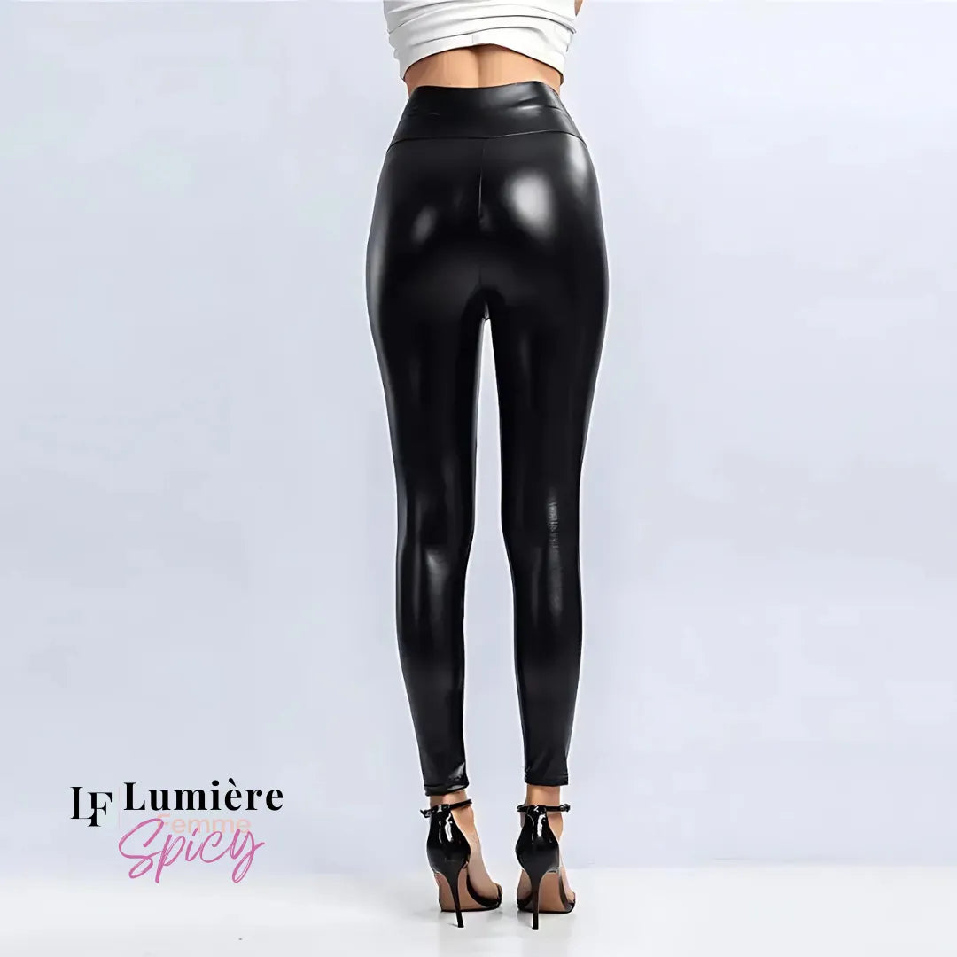 Spicy-Leggings mit Lederoptik – Kaufe 1 + 1 Gratis