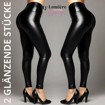 Spicy-Leggings mit Lederoptik – Kaufe 1 + 1 Gratis