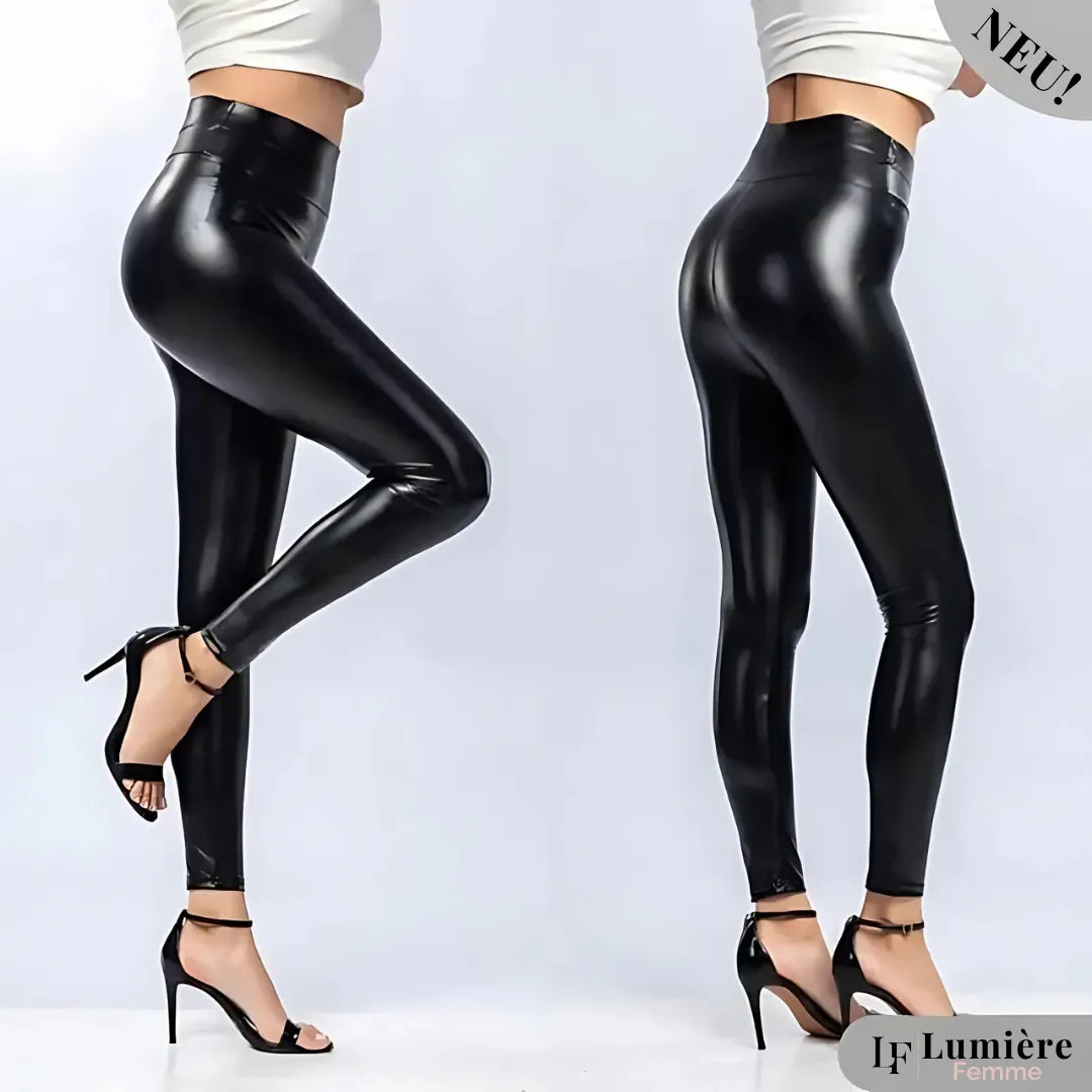 Spicy-Leggings mit Lederoptik – Kaufe 1 + 1 Gratis