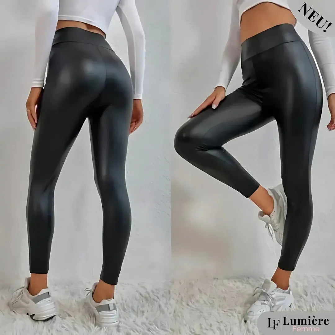 Spicy-Leggings mit Lederoptik – Kaufe 1 + 1 Gratis