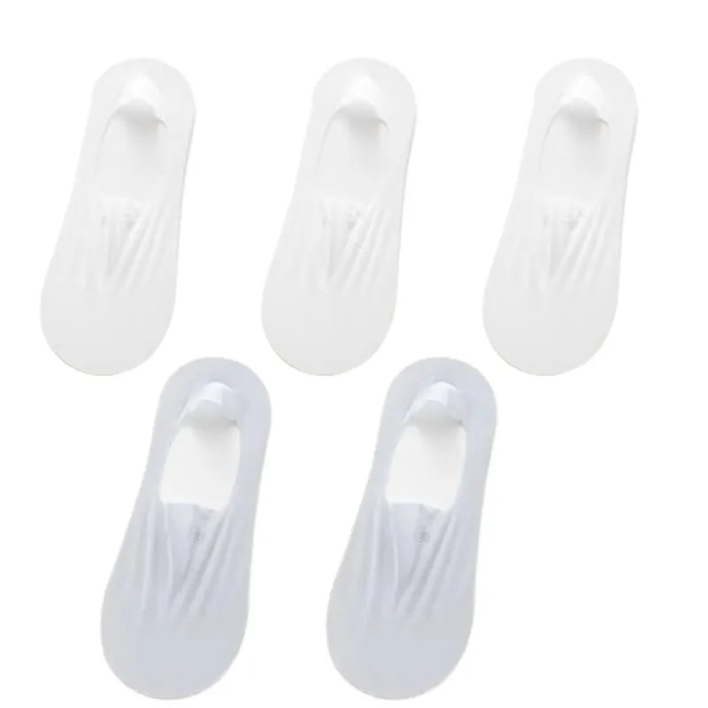 Meias Invisíveis com Silicone Fabullete Meias Invisíveis com Silicone meias invisíveis meias com silicone meia invisível meia com silicone meia antiderrapante Estilo discreto durabilidade de vestuário conforto para os pés