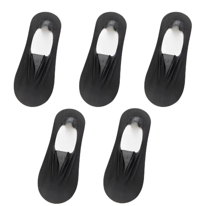 Meias Invisíveis com Silicone Fabullete Meias Invisíveis com Silicone meias invisíveis meias com silicone meia invisível meia com silicone meia antiderrapante Estilo discreto durabilidade de vestuário conforto para os pés